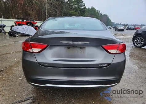2015 Chrysler 200 Limited из США, поврежденный, VIN 1C3CCCAB5FN595627